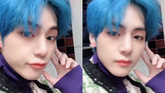 너무 잘생겨 ‘인형’인 줄 알았다는 방탄 뷔의 ‘미모 공격’ 셀카 영상