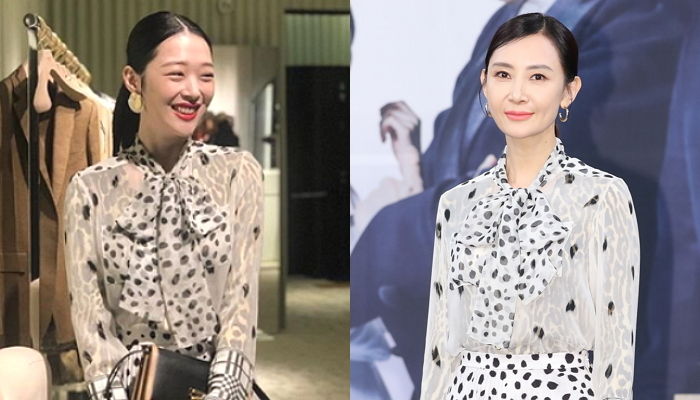 “‘우아’ 채시라 VS ‘발랄’ 설리”…같은 옷인데 전혀 다른 느낌인 버버리 신상