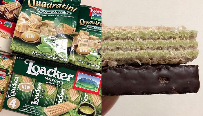 바삭한 과자 안에 진한 녹차 크림 ‘3겹’ 채워진 달콤쌉쌀 ‘로아커 녹차맛’