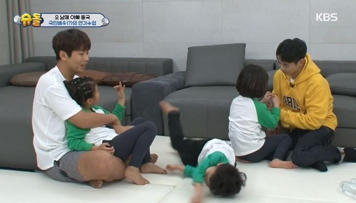 죽은 척하며 아빠 이동국 놀리려다가 또 ‘역관광’ 당한 시안이