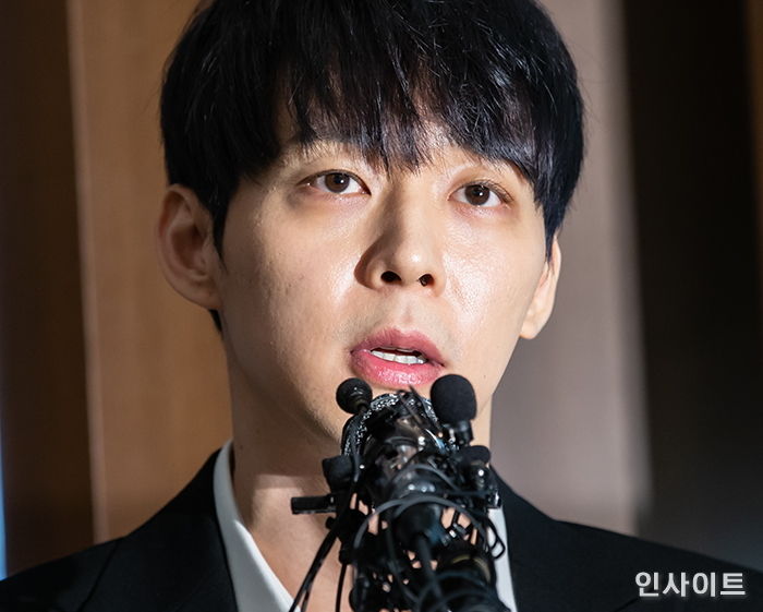 “결별 후 황하나에게 협박 받았다”...긴급 기자회견 연 박유천이 한 말