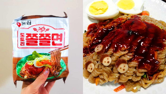 ‘괄도네넴띤’만큼 매콤하고 쫄깃해 SNS에서 후기 폭발하고 있는 ‘도토리쫄쫄면’