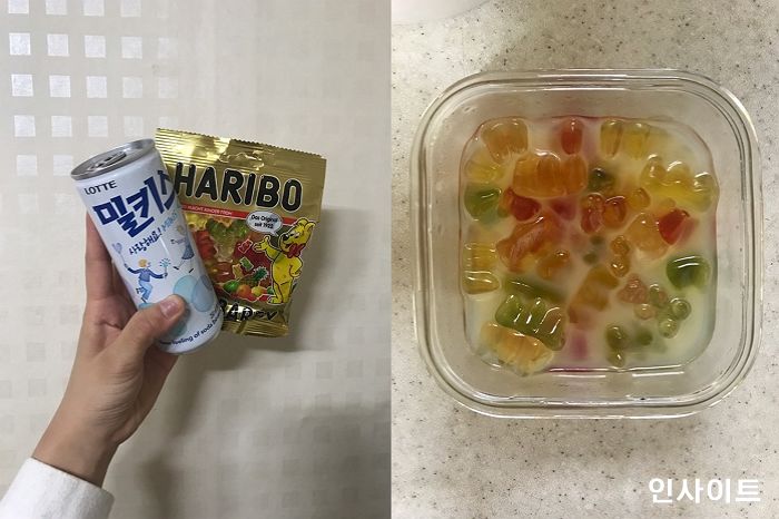 ‘톡 쏘는 탄산+말캉한 젤리’ 꿀 조합으로 중독성甲 이라는 ‘밀키스 하리보’