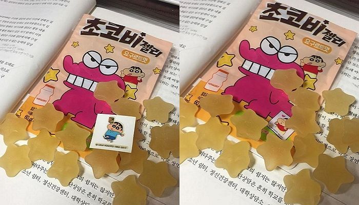 씹으면 요구르트 향 입안에 가득 퍼지는 짱구의 ‘초코비 젤리’ 요구르트맛