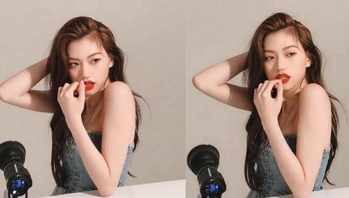 본업이 모델인가 착각하게 만드는 ‘화보 장인’ 위키미키 김도연 촬영 현장 모습