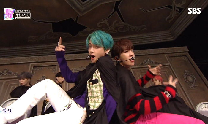 ‘역대급’이라 말 나오고 있는 어제(21일)자 방탄소년단 ‘디오니스스’ 무대