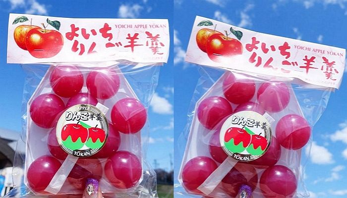 500원짜리만 한 알갱이 안에 상큼달달 ‘사과 과즙’ 꽉 차 있는 ‘왕방울 젤리’