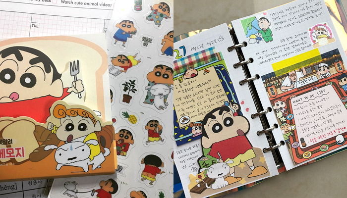 심장 두들기는 비주얼로 짱구 덕후들 사이에서 난리 난 귀염뽀짝 ‘짱구 떡메모지’