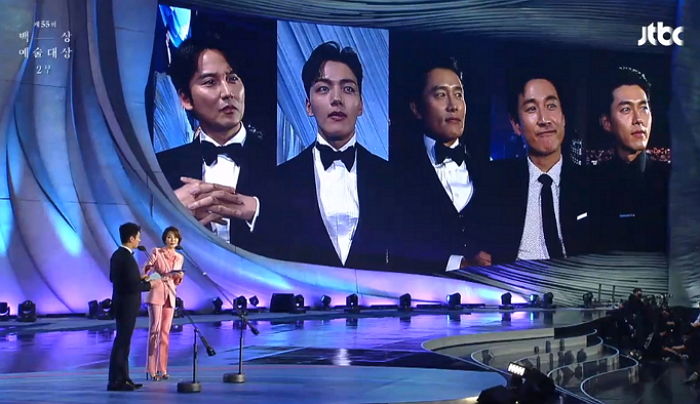 어제자 ‘백상예술대상’서 관객들 함성 제대로 터져 나오게 한 원샷