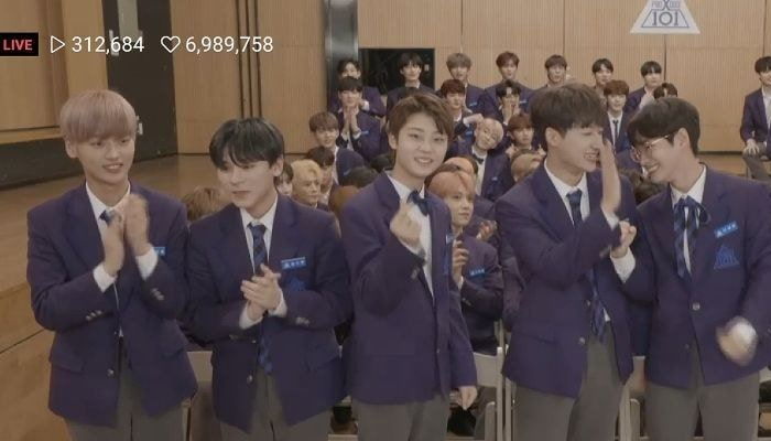 ‘프듀X’ 연습생들 옆에 있으니 의외로(?) 얼굴 작고 엄청 잘생긴 ‘수한이’ 이유진