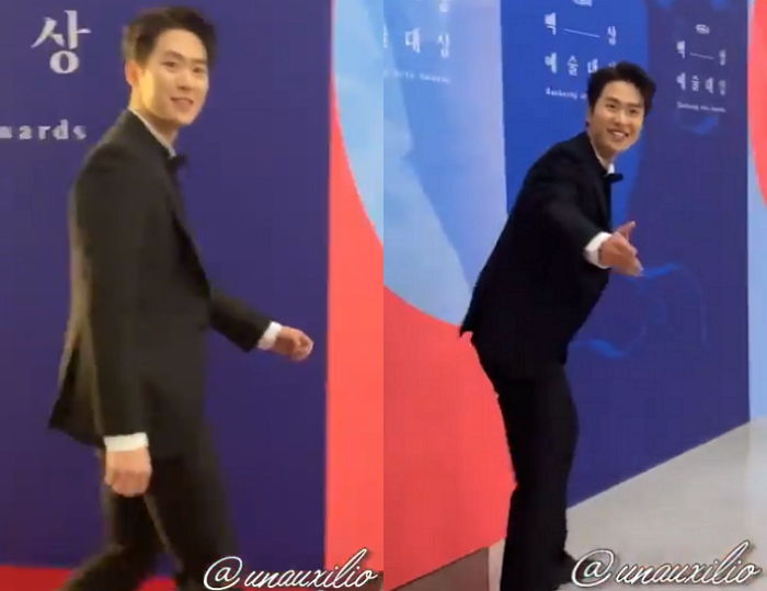 리포터랑 세상 해맑게 인사 나누다 벽에 철퍼덕 부딪힌 ‘허당’ 공명