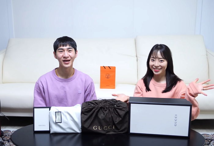 “구찌, 발렌시아가, 에르메스까지” 신혼여행 가서 명품 휩쓸고 온 밴쯔 부부