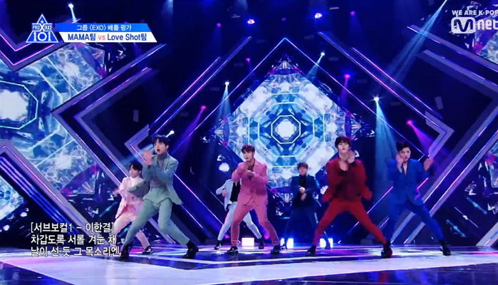 어제 자 치명적 ‘섹시+요염미’ 대폭발한 ‘금벤져스’ LOVE SHOT 무대 영상