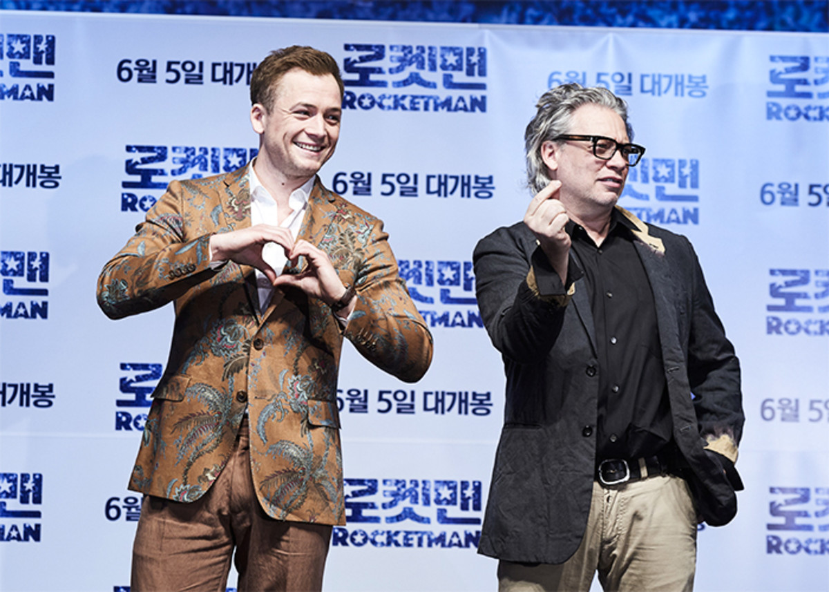 ‘한국말+손하트’ 조합으로 남다른 ‘한국 팬 사랑’ 보여준 태런 에저튼