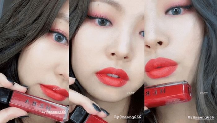 치명적인 ‘레드 립’ 찰떡 같이 소화한 ‘세젤예’ 제니 메이크업 영상