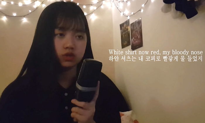 조회 수 폭발 중인 ‘음색 깡패’ 여중생의 ‘빌리 아일리시’ 커버 라이브