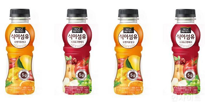 코카콜라사 미닛메이드, 과즙에 식이섬유 담은 ‘미닛메이드 식이섬유’ 출시