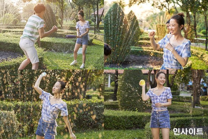 코카콜라사 ‘토레타’, 박보영의 무더위 식히는 촉촉한 물놀이 광고 컷 공개