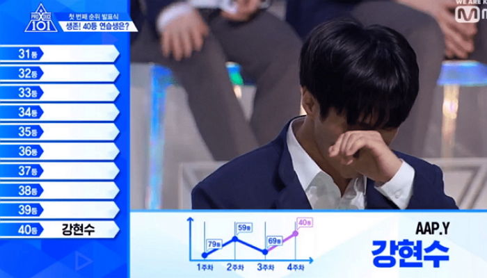 땡볕에 피켓들고 홍보한 아빠 덕분에 방출위기서 겨우 살아남아 오열한 ‘프듀X’ 연습생