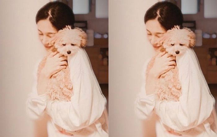 4년째 열애 중인 백진희가 인스타 업로드하자 “예쁜이”라고 댓글 단 ‘사랑꾼’ 윤현민