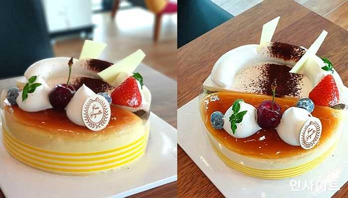 생일 맞은 케이크 먹보 친구에게 선물하면 사랑받는 파리바게뜨 ‘반반 케이크’