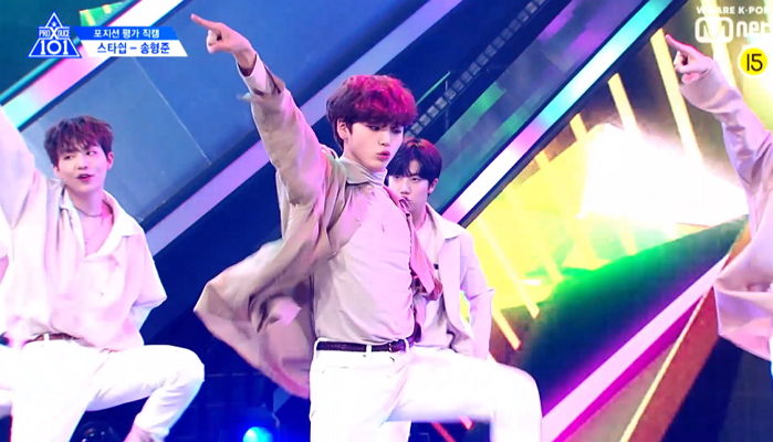 순둥한 얼굴에 파워풀한 춤선으로 ‘국프’ 심장 저격한 ‘프듀X’ 송형준 직캠