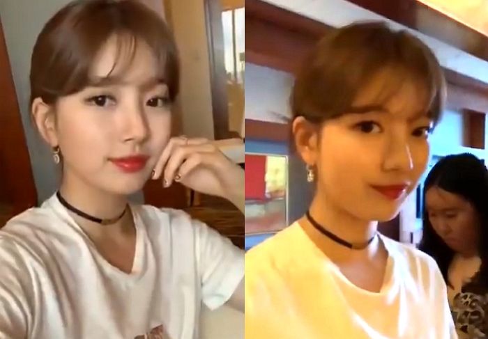 ‘5분’짜리 인스타 라이브서 ‘미친 미모’로 눈 못 떼게 만든 수지