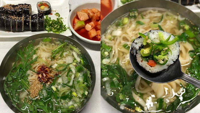 4500원으로 ‘손칼국수+김밥’ 배 터지게 먹을 수 있는 50년 전통 ‘영주시장 칼국수’
