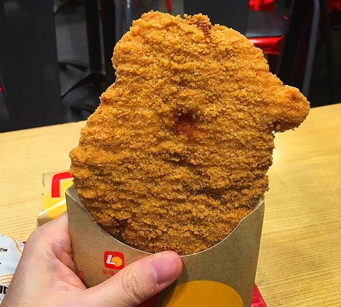 “오늘(27일) 롯데리아에 가면 바삭하고 짭조름한 ‘대왕 지파이’ 살 수 있다”