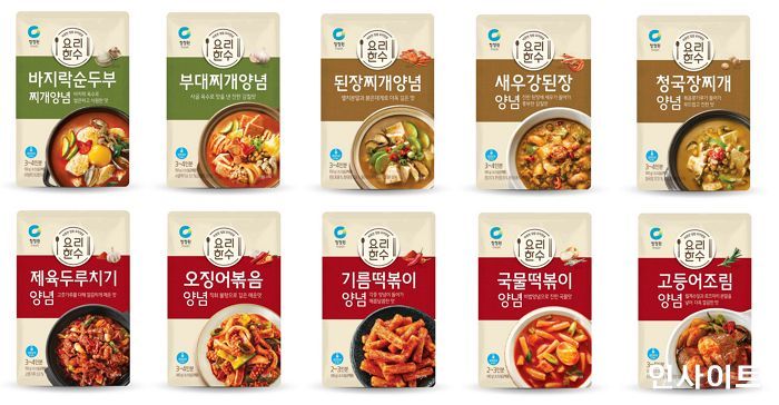 청정원 요리한수, 출시 2달 만에 50만 개 판매 돌파