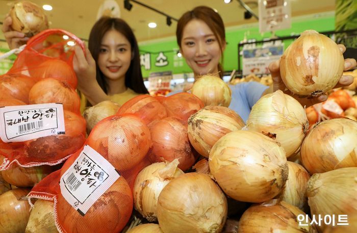 롯데그룹 유통, 양파 소비촉진행사 릴레이 전개