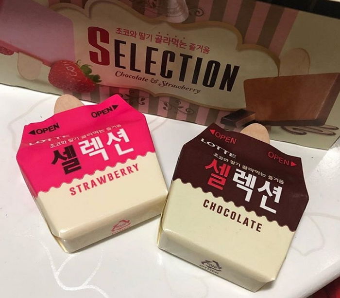 어린 시절 아이스크림 덕후들 사이서 격렬하게 나뉘던 ‘셀렉션 초코파 VS 딸기파’