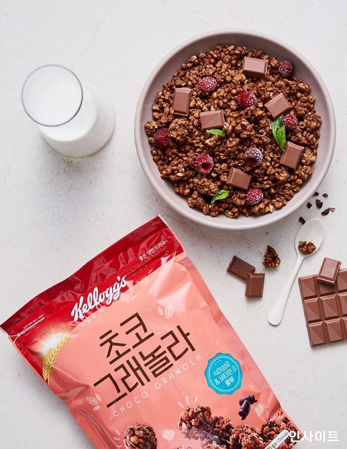 농심켈로그, 신제품 건강한 단맛 ‘초코 그래놀라’ 출시