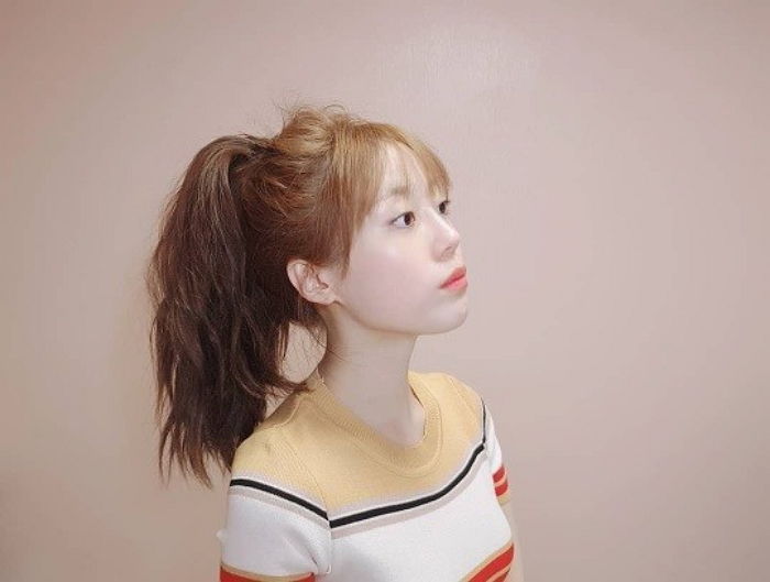 다이어트 성공해 턱살 실종된 허영지의 깡마른 근황