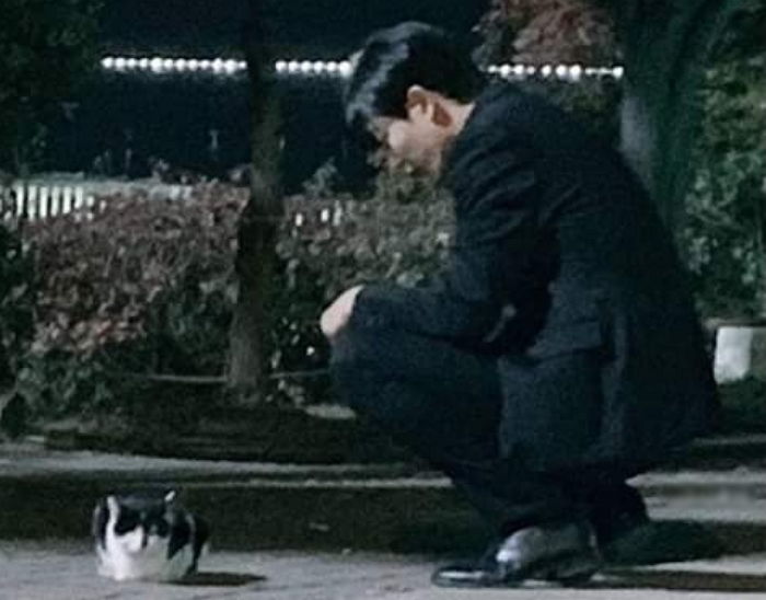 얼굴은 완전 냉미남인데 ‘길냥이’만 보면 그냥 못 지나가는 ‘프로 집사’ 김재욱