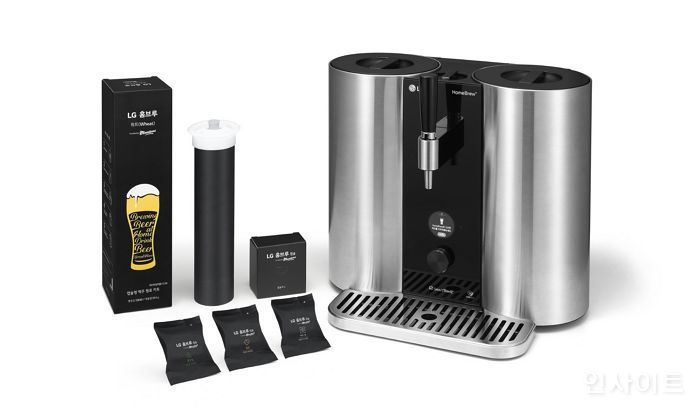 LG전자, 프리미엄 수제맥주제조기 ‘LG 홈브루’ 출시