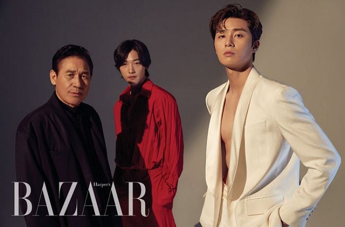 화보서 ‘섹시 대결’ 펼치는 우도환X박서준 비주얼