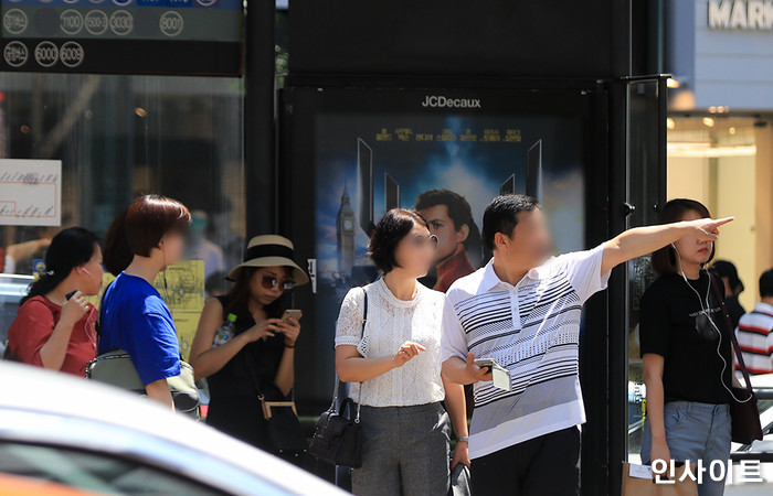 요즘 대구 버스정류장에서 볼 수 있다는 ‘초대형 얼음’