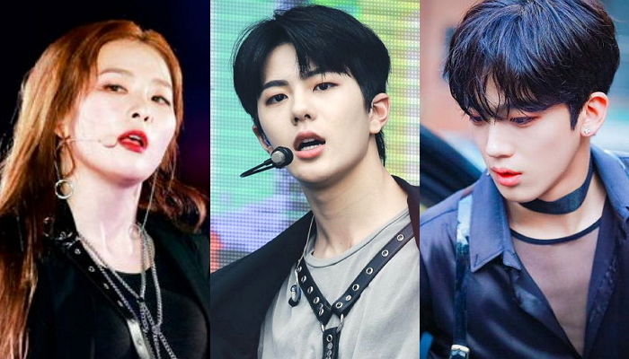 ‘하네스 복장’ 입고 ‘반전 섹시미’ 폭발시킨 아이돌 5인