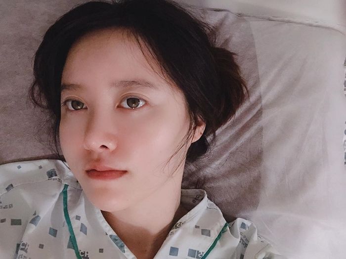 용종 제거하고 입원해 영화제 불참하게 된 구혜선