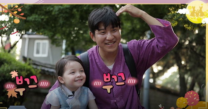 꽃무늬 ‘한복’ 입고 꼬꼬마 도령으로 변신한 ‘세젤귀’ 건후