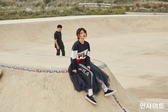 휠라, 브랜드 뮤즈 김유정과 함께한 2019 가을 시즌 화보 공개