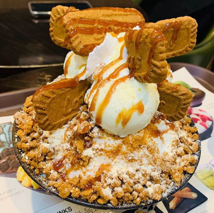 사진이랑 똑같다고 난리난 ‘핵푸짐’ 설빙 신상 ‘로투스 빙수’ 실물 후기