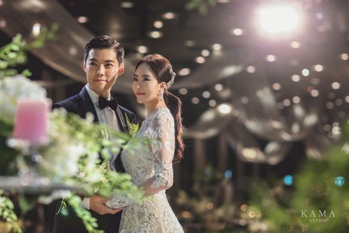 사랑 뚝뚝 떨어지는 강남♥이상화의 결혼식 본식 사진이 공개됐다