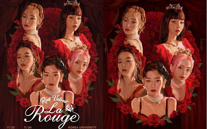 동화 속 ‘공주님’ 같다고 난리 난 레드벨벳 새 콘서트 포스터