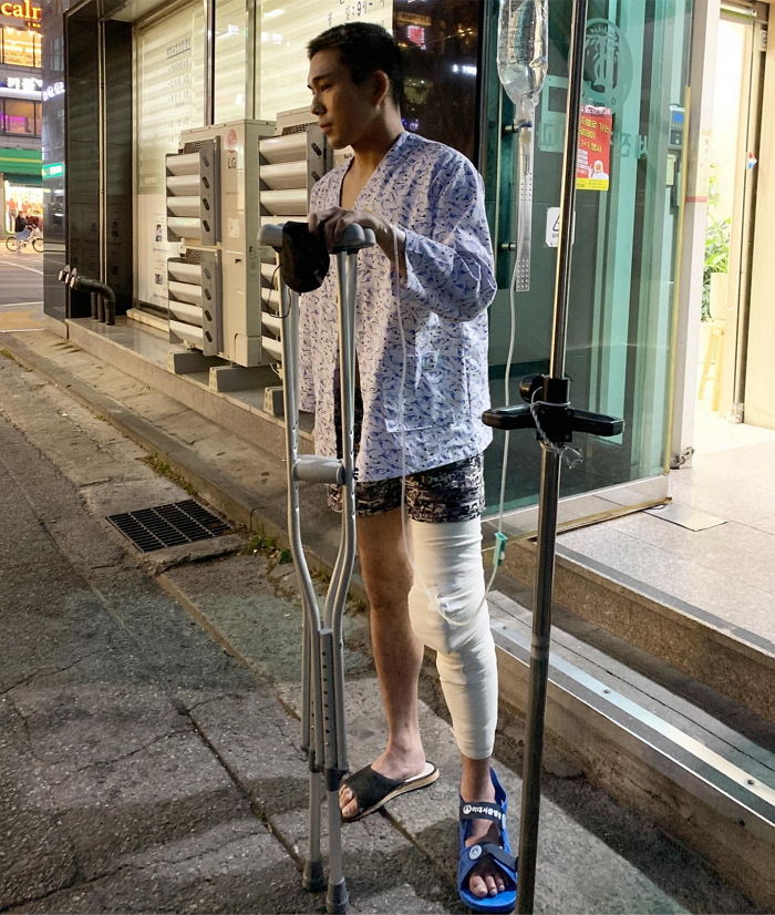 최근 심하게 교통사고 나 진짜로 ‘큰일’ 날 뻔한 ‘쇼미8’ 윤비