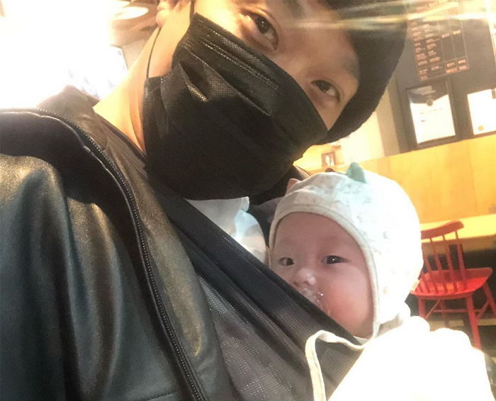 드림이 이어 막내딸 송이 얼굴 최초 공개한 하하♥별