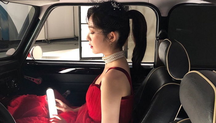 아이린이 ‘여자친구’면 드라이브할 때 볼 수 있는 환상적인 옆태