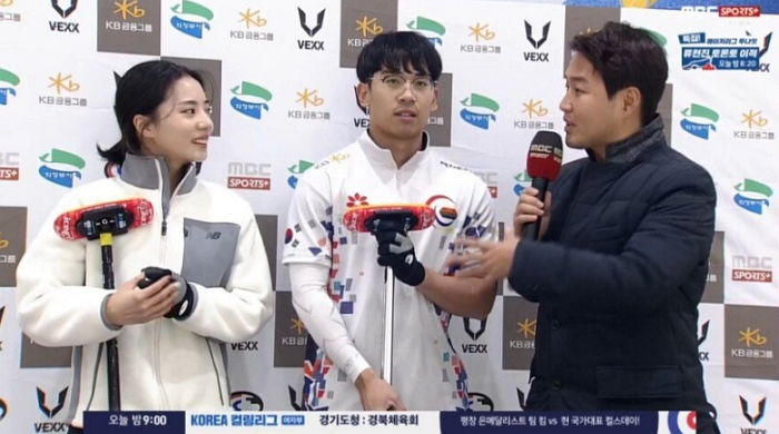 옅은 화장하고 머리 질끈 묶었는데 ‘아이돌 센터’ 미모 폭발한 99년생 컬링 송유진 선수