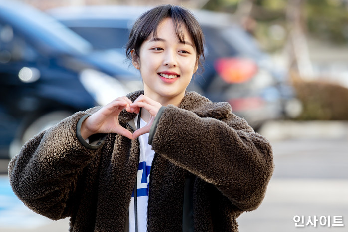 배우 김보라가 26일 오전 서울 여의도동 KBS별관에서 열린 KBS 2TV '해피투게더 시즌4' 녹화에 참석하고 있다. / 사진=고대현 기자 daehyun@